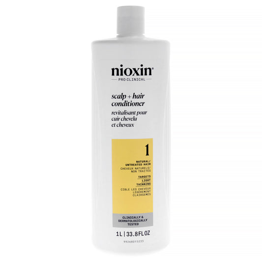 System 1 Scalp Therapy Conditioner by Nioxin for Unisex - 33.8 oz Conditioner