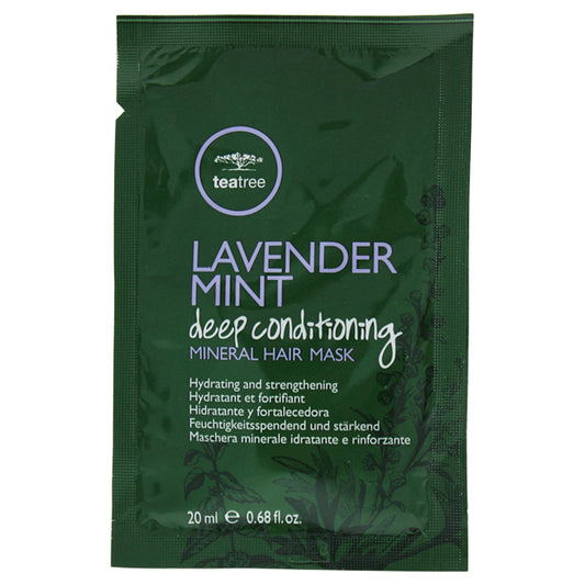 Tea Tree Lavender Mint Deep Conditioning Mineral Hair Mask by Paul Mitchell for Unisex - 0.68 oz Hair Mask