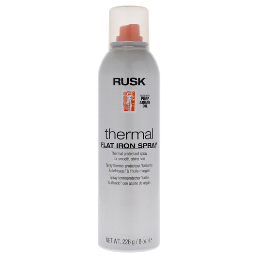 Thermal Flat Iron Spray by Rusk for Unisex - 8.8 oz Hair Spray