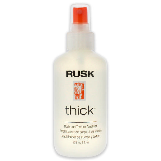 Thick Body and Texture Amplifier by Rusk for Unisex - 6 oz Hair Spray