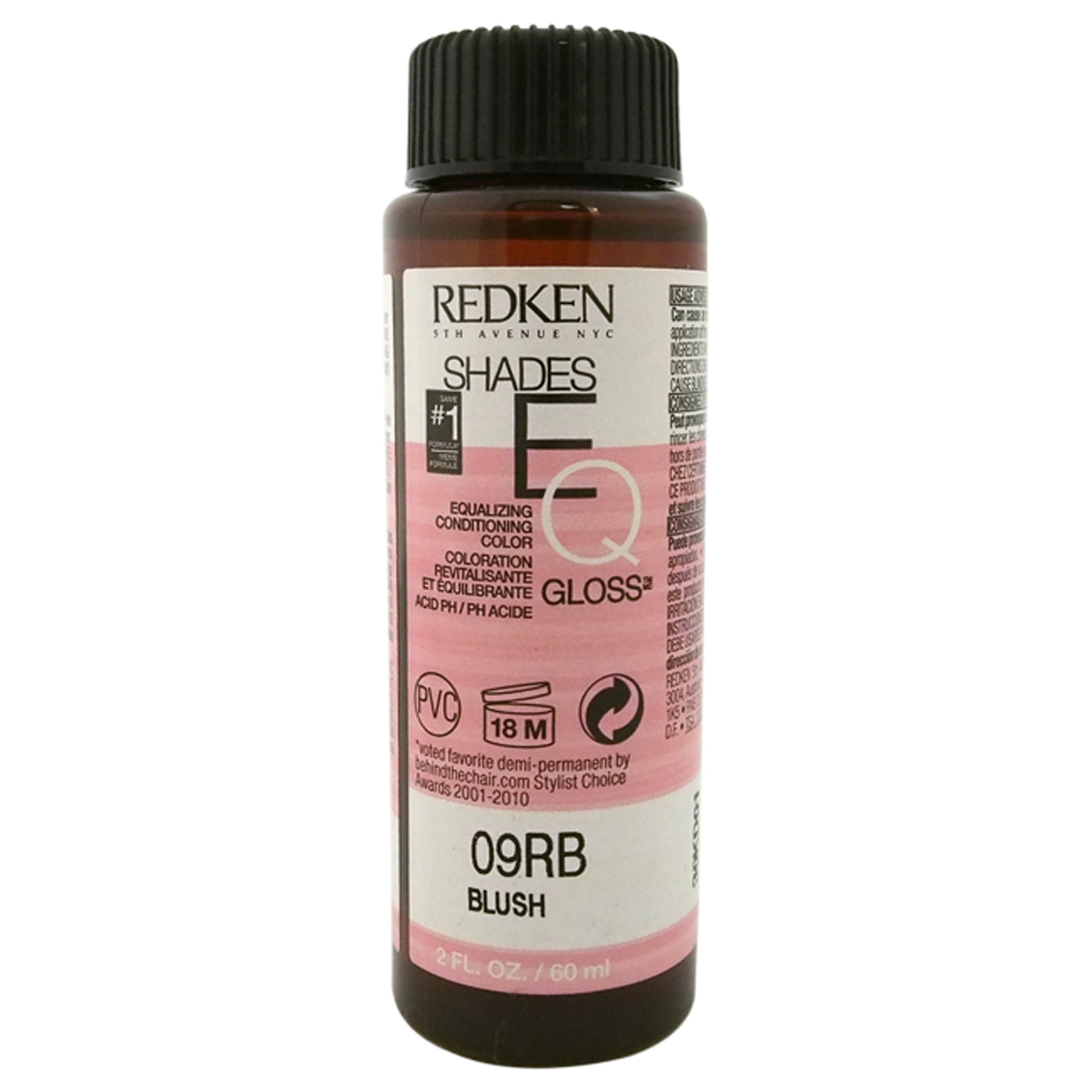 Shades EQ Color Gloss - 09RB Blush by Redken for Women - 2 oz Hair Color