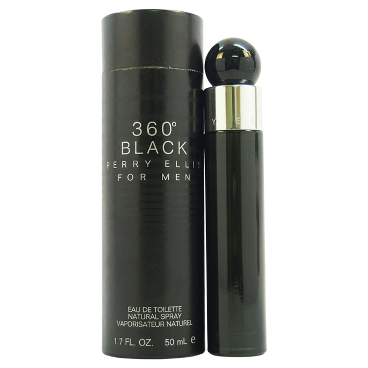 360 Black by Perry Ellis for Men - 1.7 oz EDT Spray