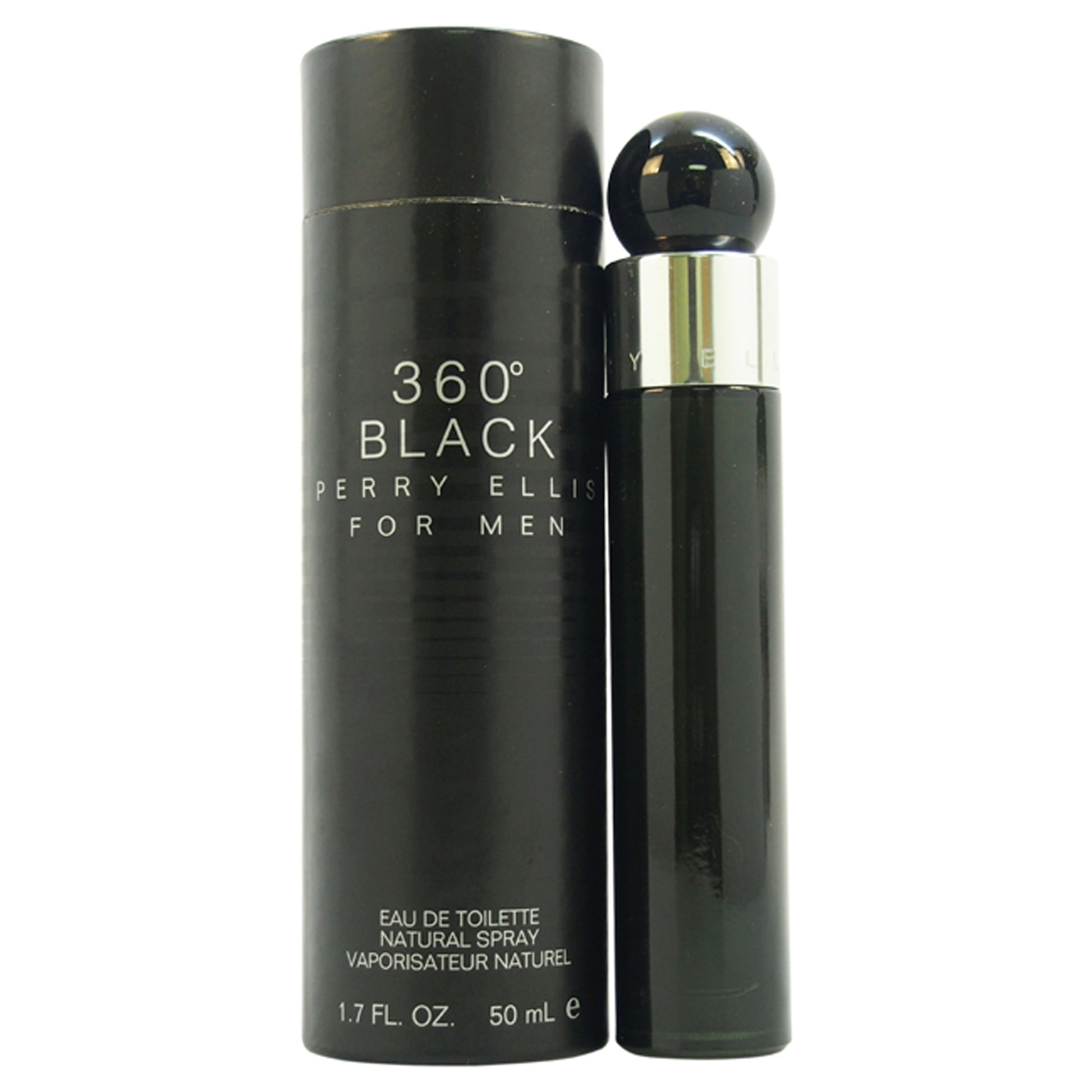 360 Black by Perry Ellis for Men - 1.7 oz EDT Spray