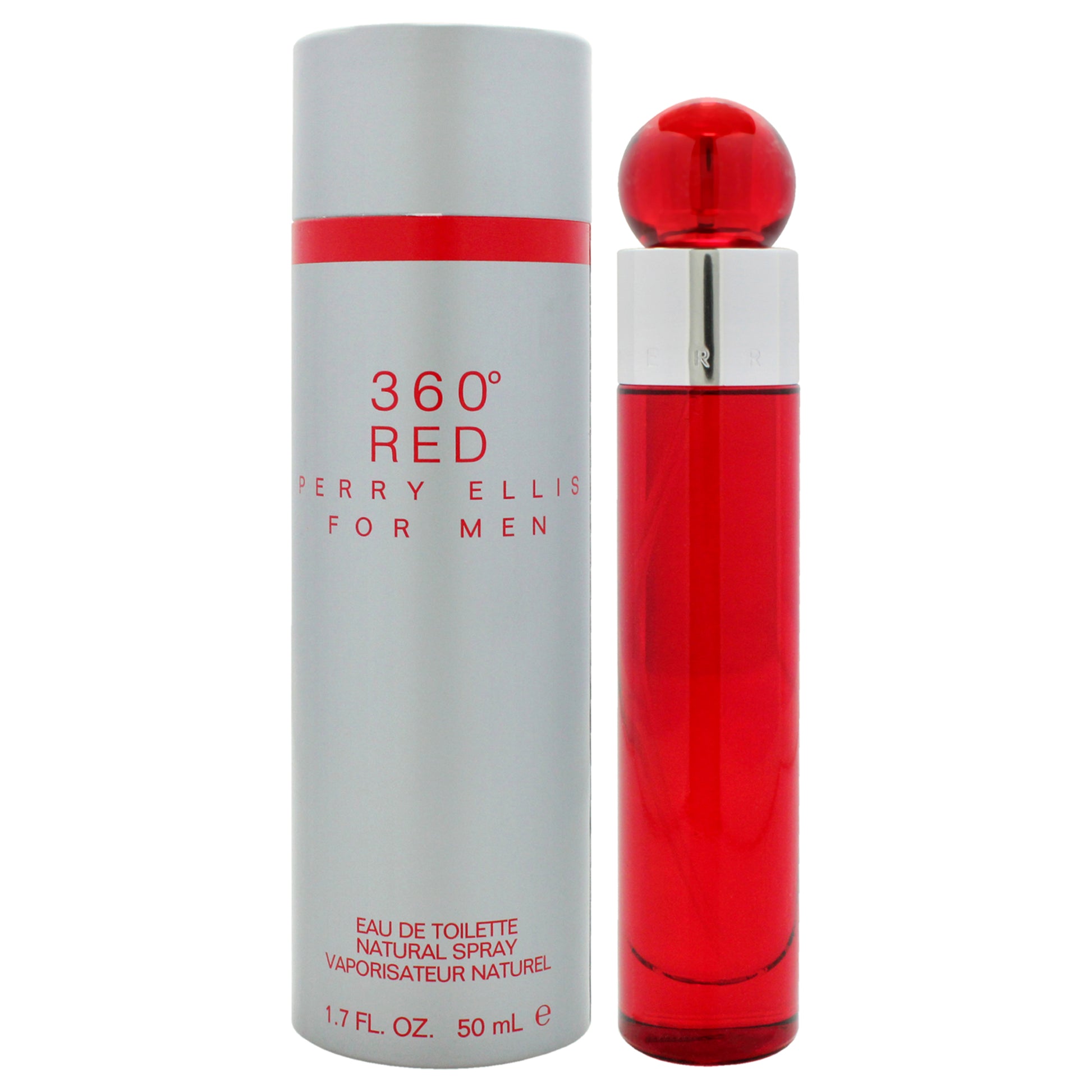 360 Red by Perry Ellis for Men - 1.7 oz EDT Spray