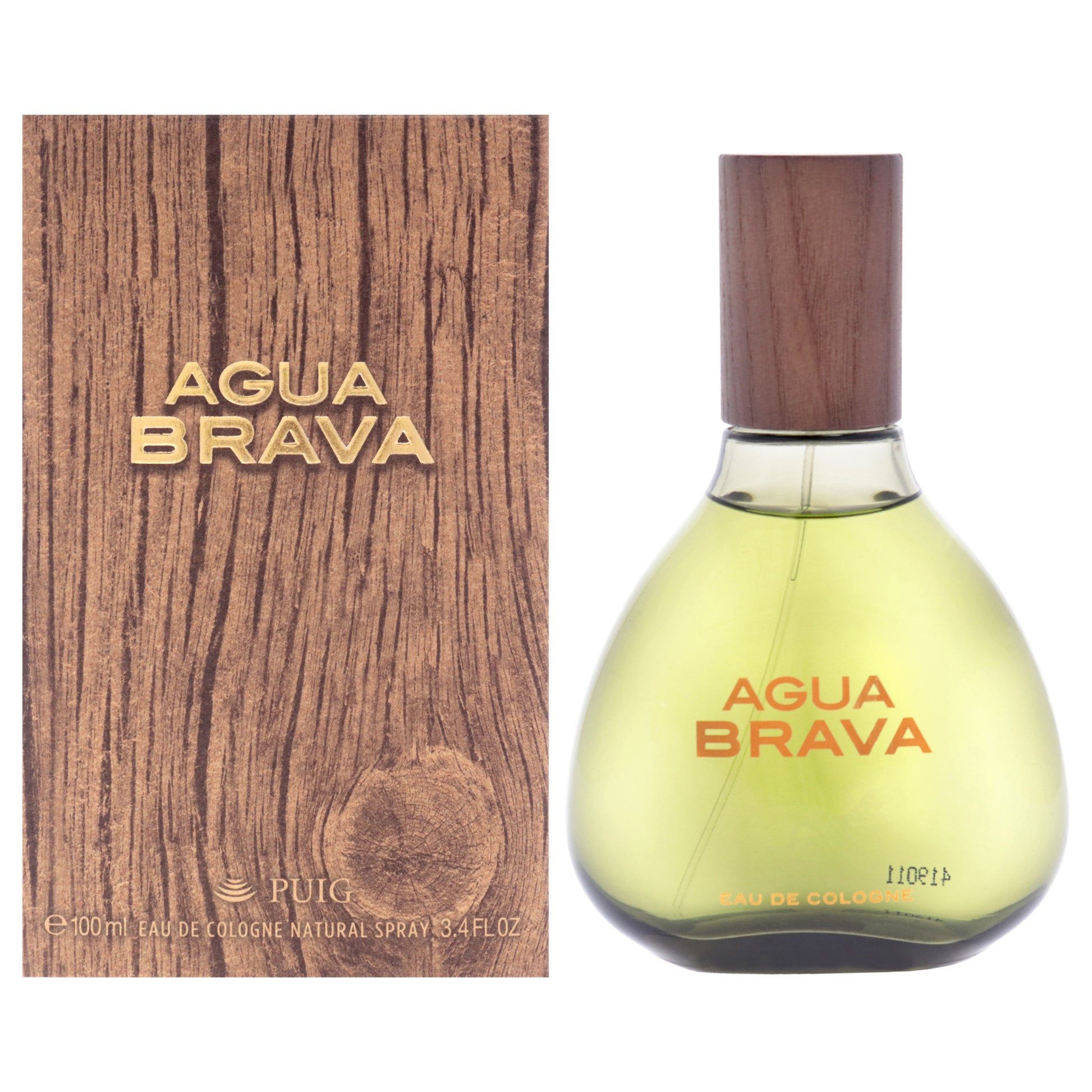 Agua Brava by Antonio Puig for Men - 3.4 oz EDC Spray