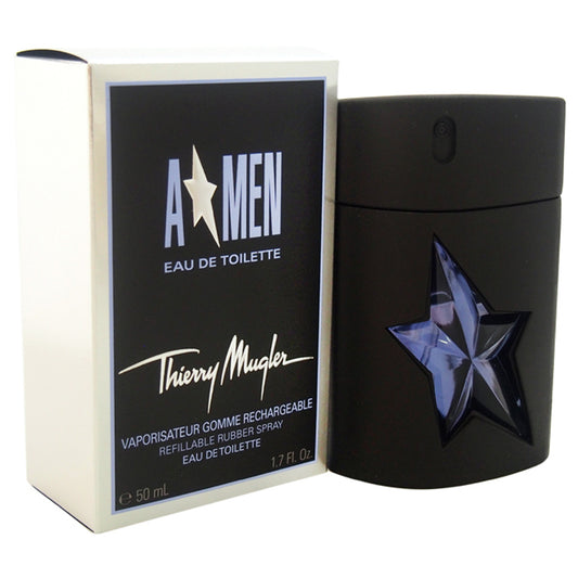 Angel by Thierry Mugler for Men - 1.7 oz EDT Spray (Rechargeable)( Refillable Rubber)