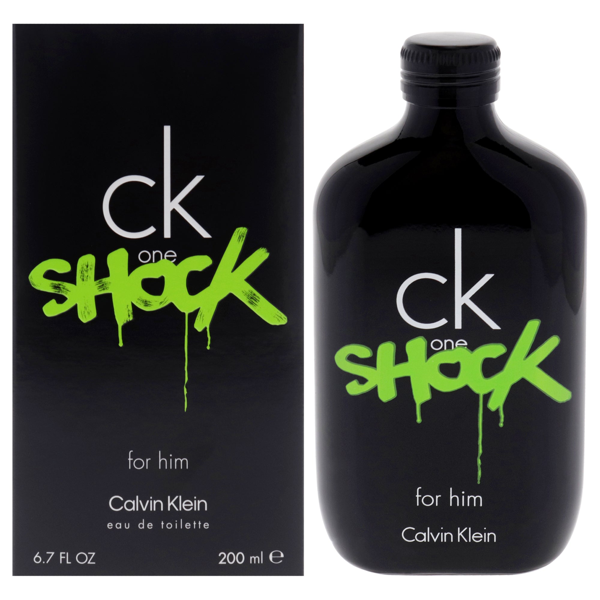 CK One Shock For Him by Calvin Klein for Men - 6.7 oz EDT Spray