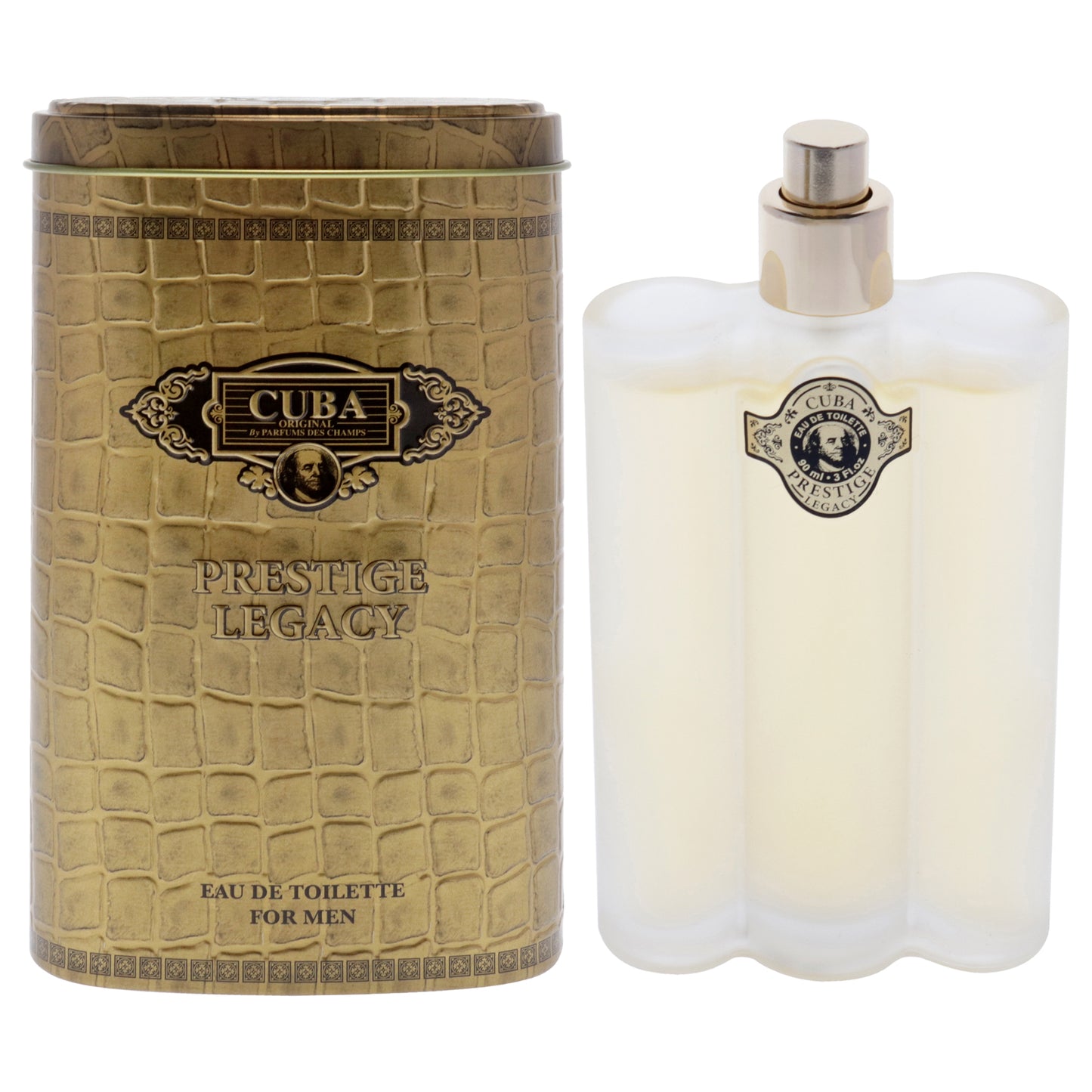 Cuba Prestige Legacy by Cuba for Men - 3 oz EDT Spray
