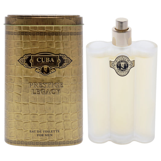 Cuba Prestige Legacy by Cuba for Men - 3 oz EDT Spray