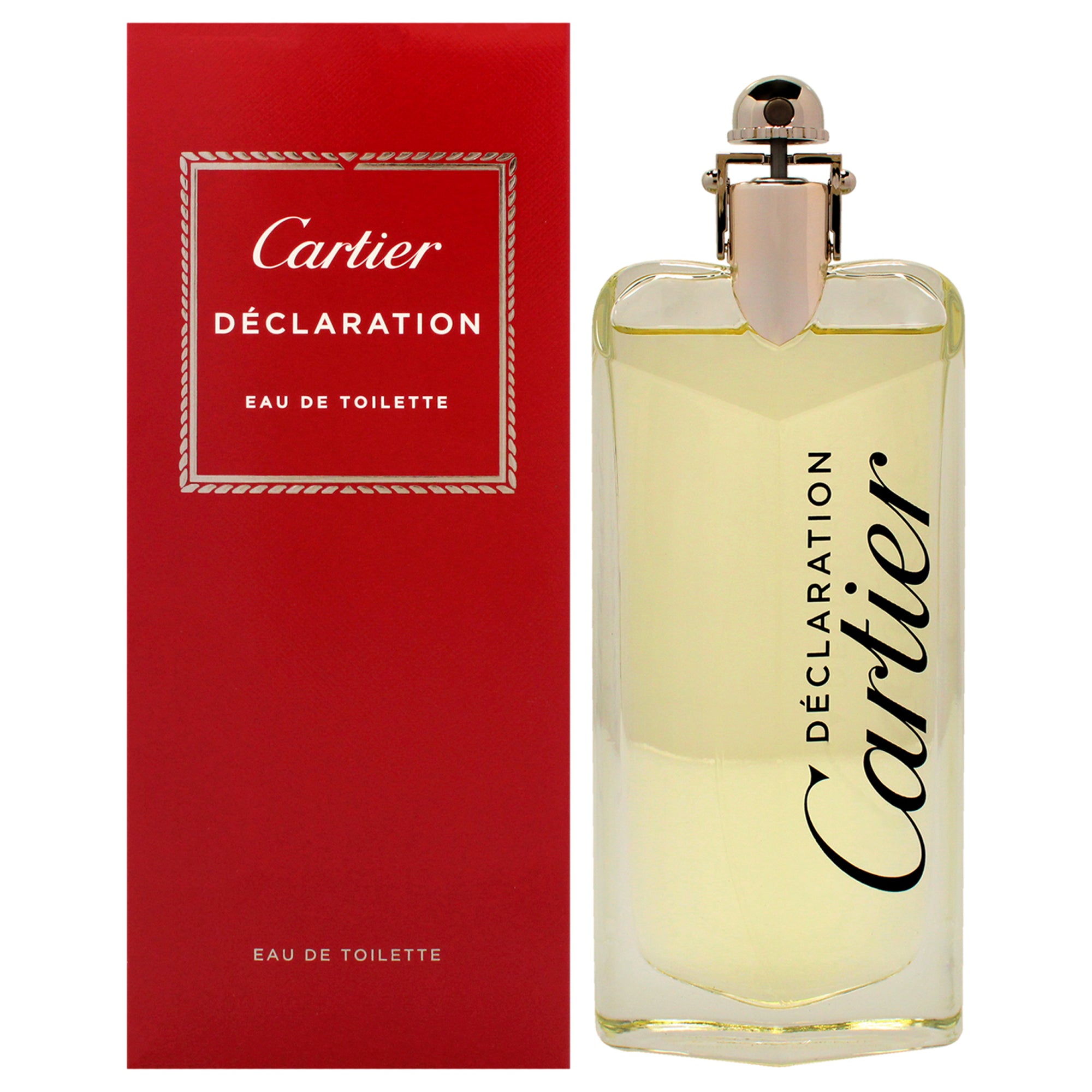 Declaration by Cartier for Men - 3.4 oz EDT Spray (Refillable)