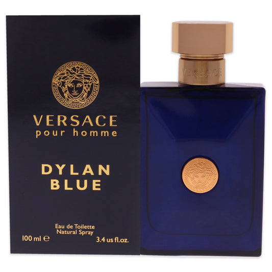 Dylan Blue by Versace for Men - 3.4 oz EDT Spray