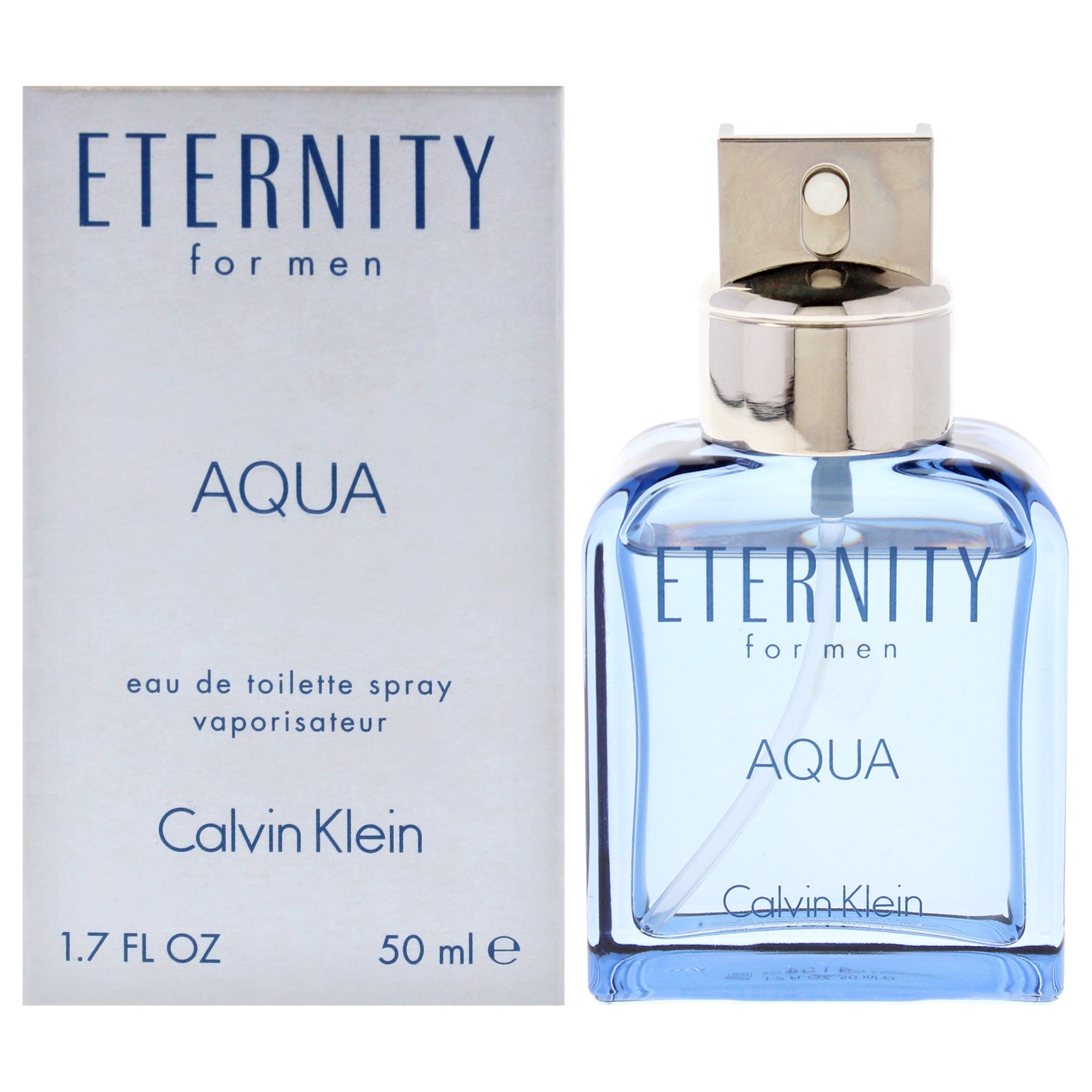 Eternity Aqua by Calvin Klein for Men - 1.6 oz EDT Spray