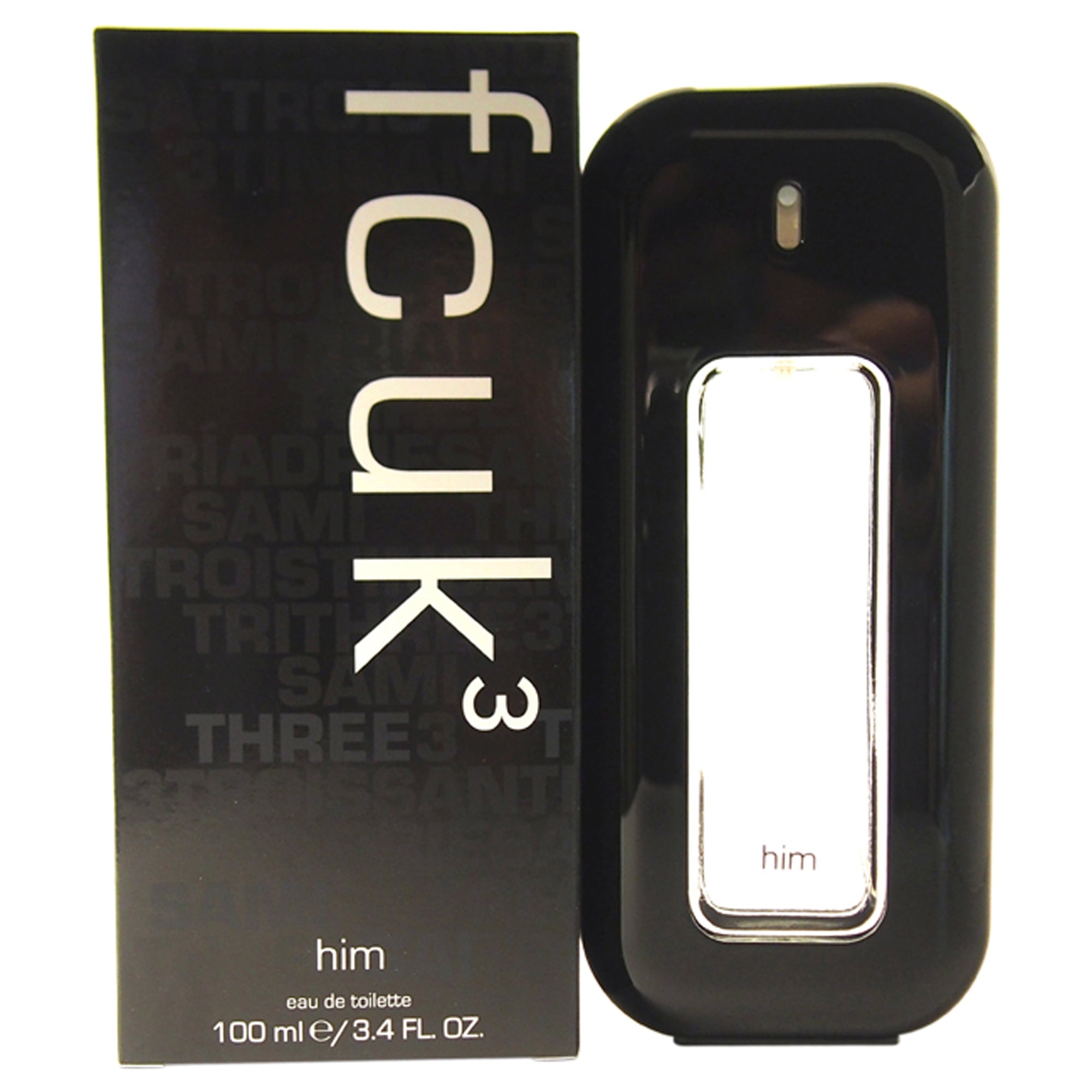 Fcuk 3 by French Connection UK for Men - 3.4 oz EDT Spray