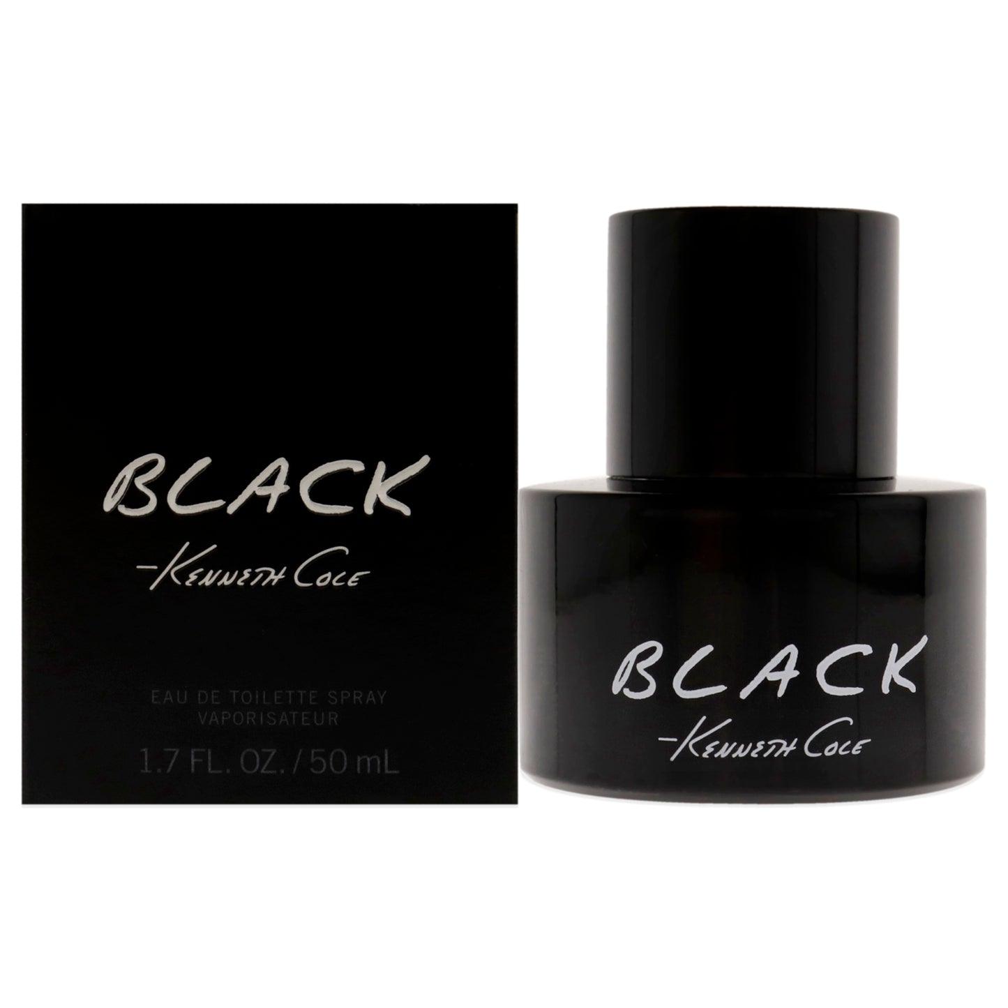 Kenneth Cole Black by Kenneth Cole for Men - 1.7 oz EDT Spray