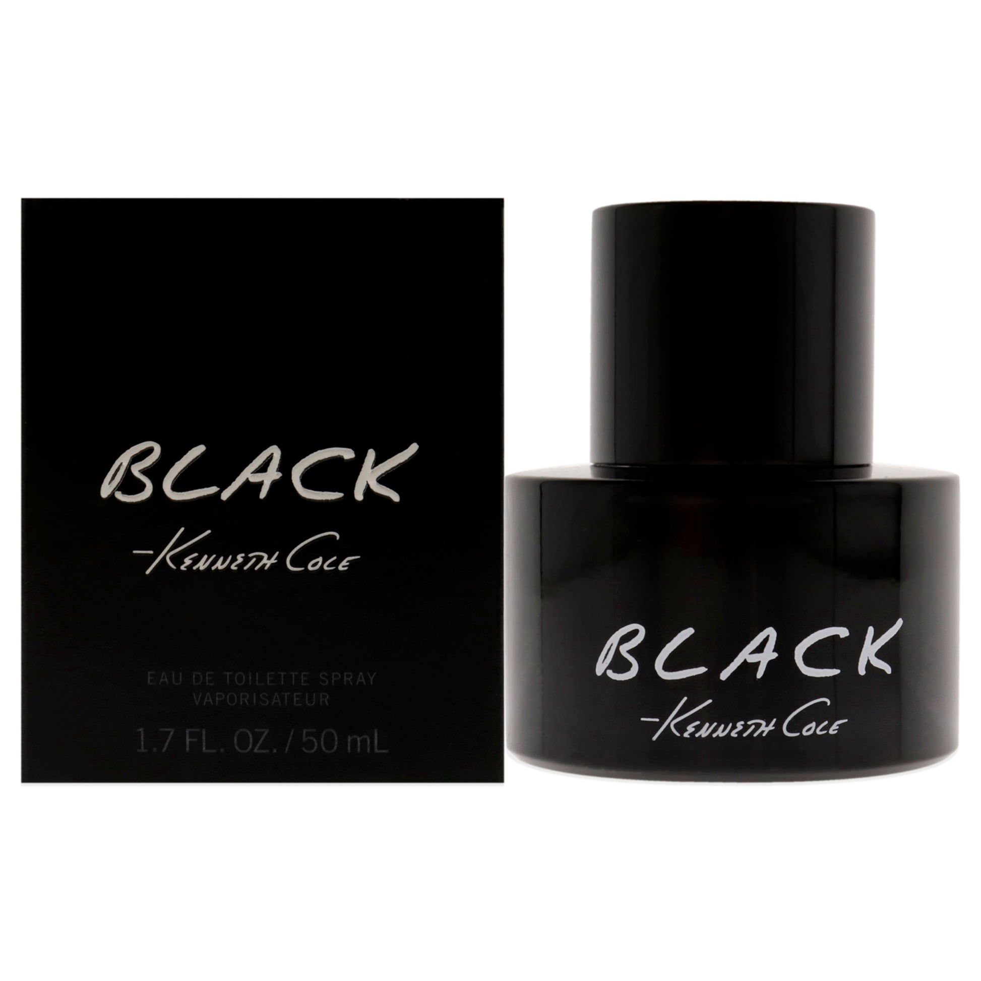 Kenneth Cole Black by Kenneth Cole for Men - 1.7 oz EDT Spray