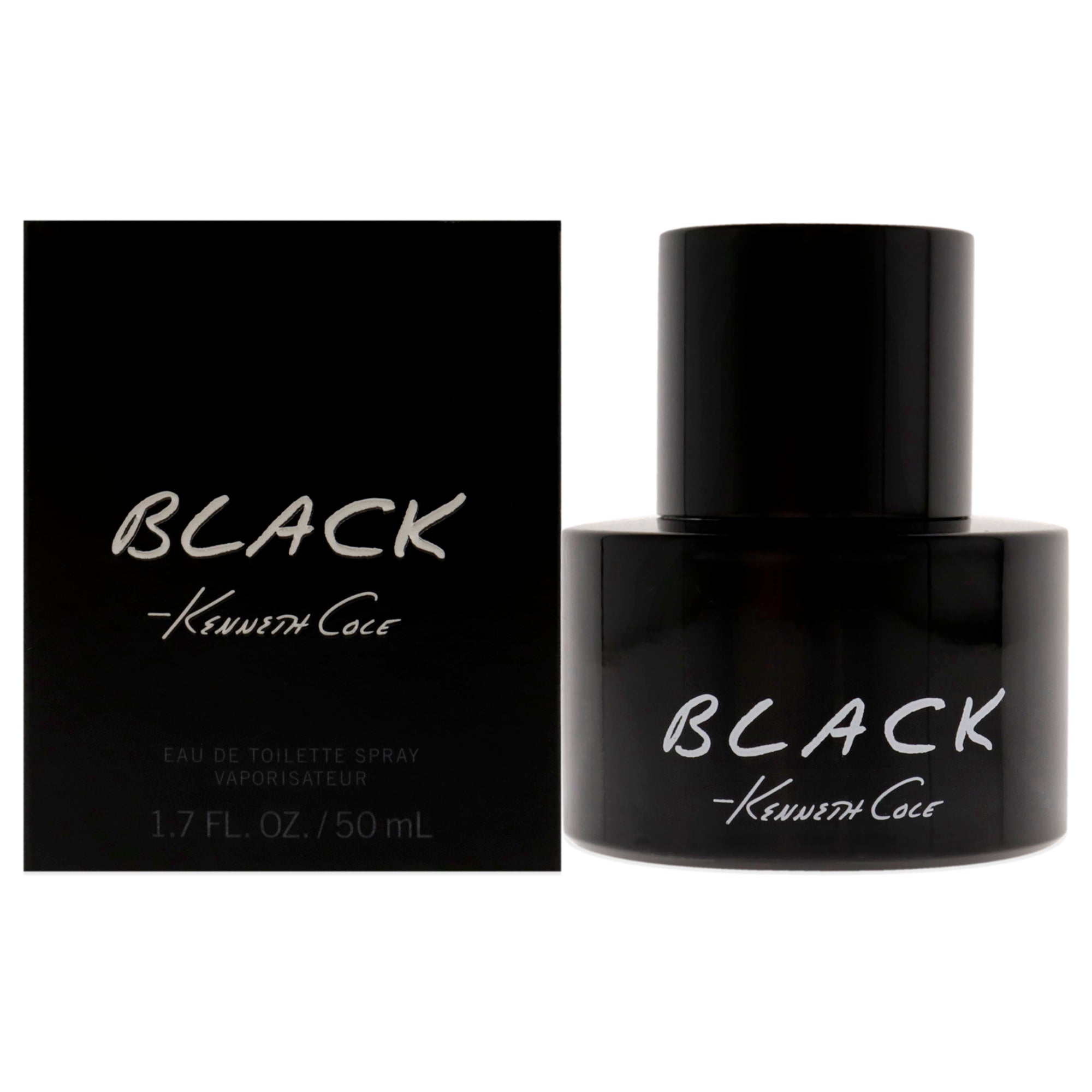 Kenneth Cole Black by Kenneth Cole for Men - 1.7 oz EDT Spray