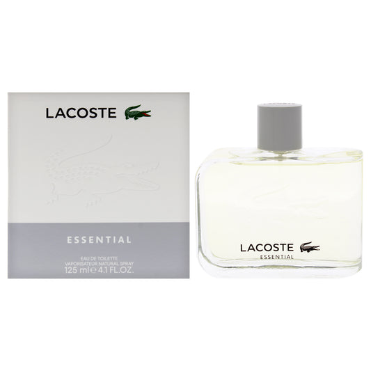 Lacoste Essential by Lacoste for Men - 4.1 oz EDT Spray