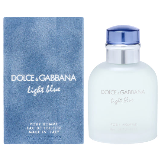 Light Blue by Dolce and Gabbana for Men - 2.5 oz EDT Spray