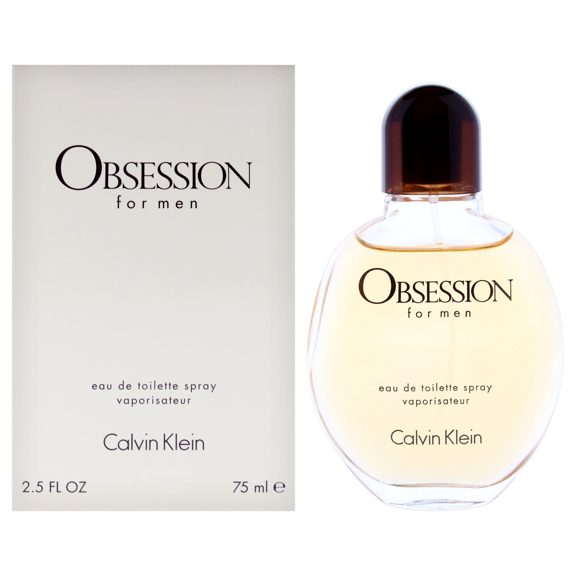 Obsession by Calvin Klein for Men - 2.5 oz EDT Spray