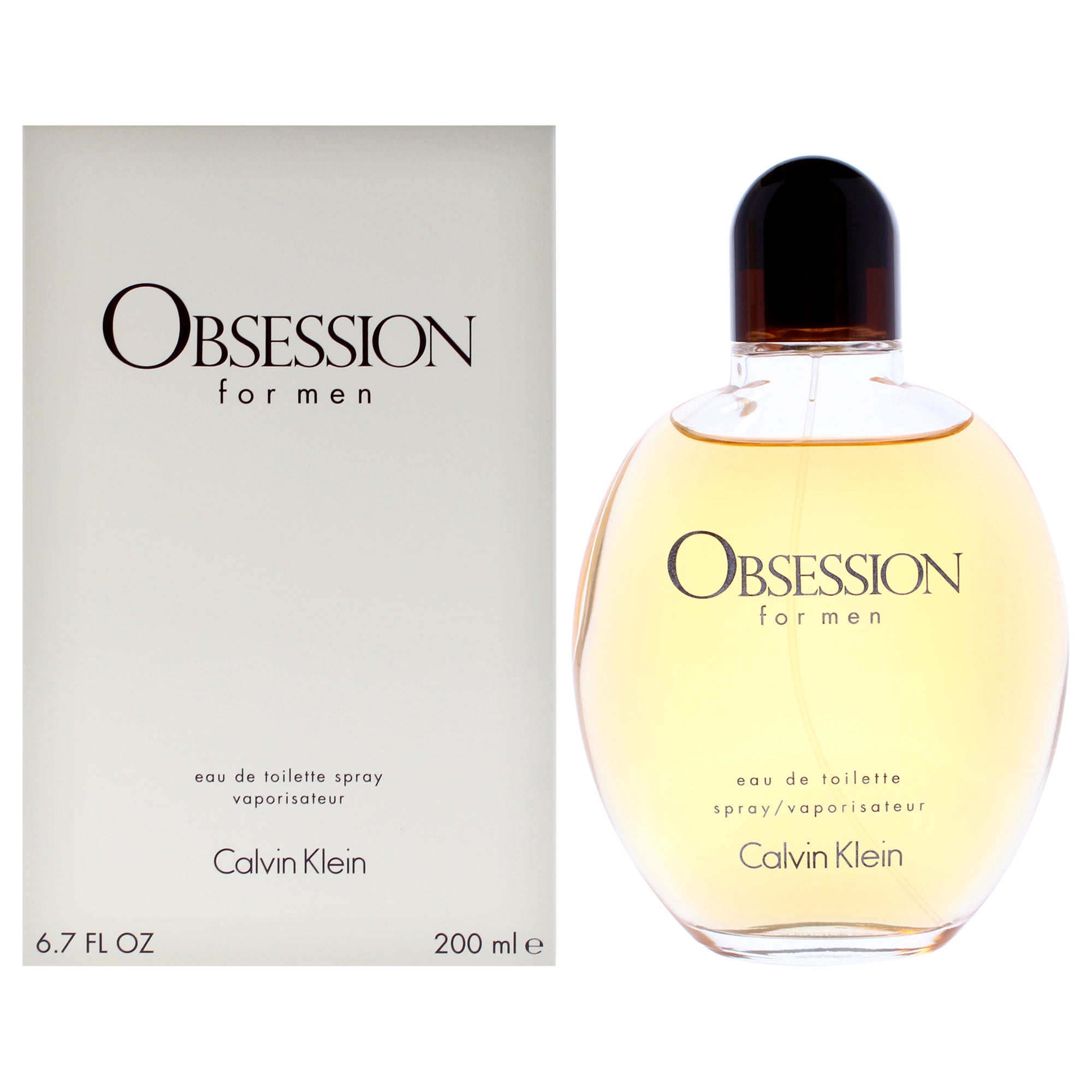 Obsession by Calvin Klein for Men - 6.7 oz EDT Spray