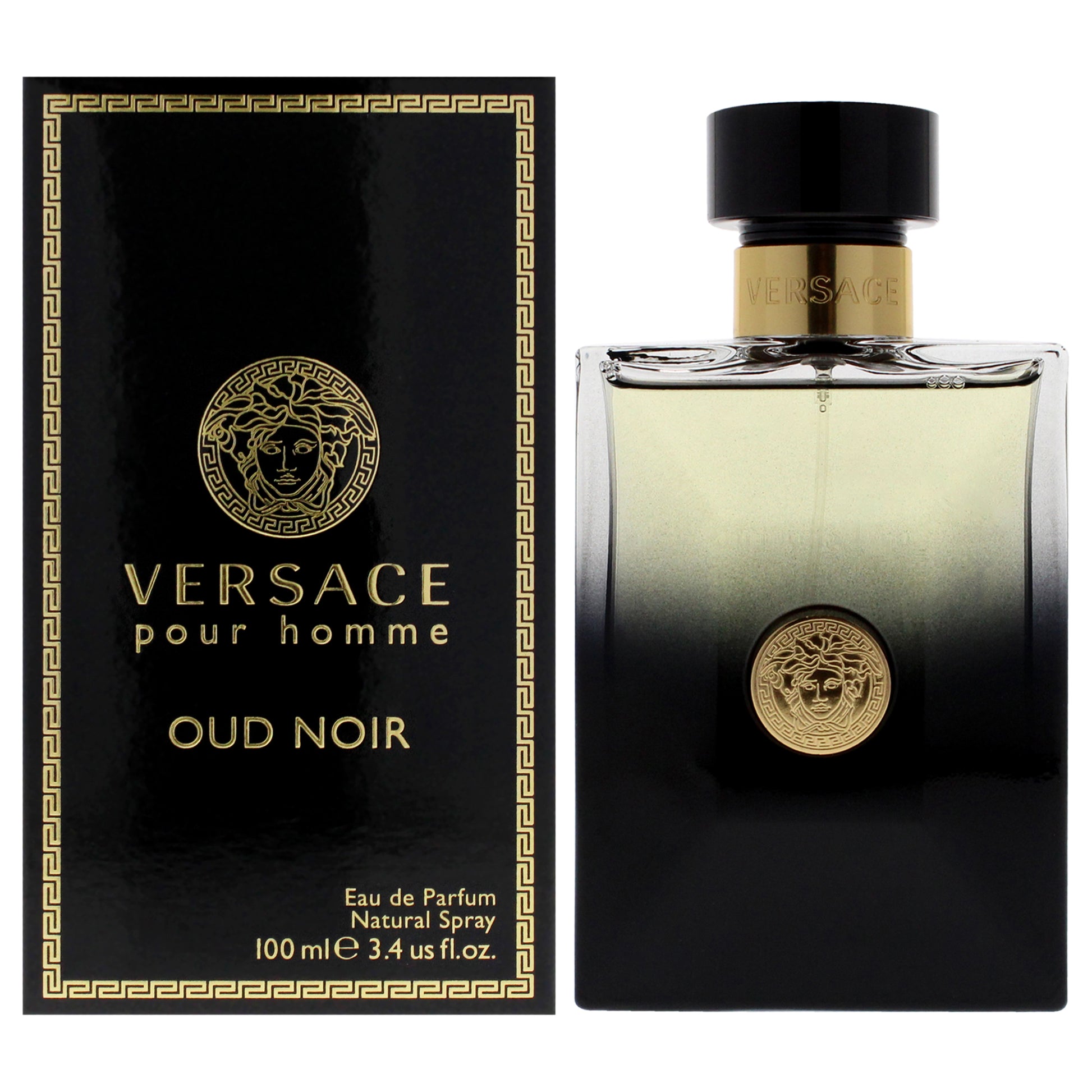 Oud Noir by Versace for Men - 3.4 oz EDP Spray