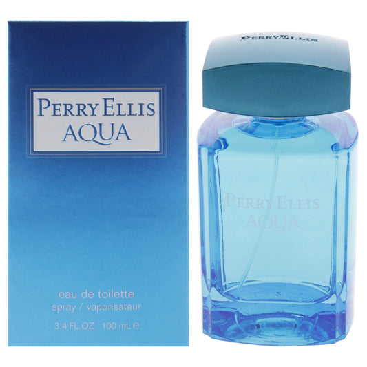 Perry Ellis Aqua by Perry Ellis for Men - 3.4 oz EDT Spray