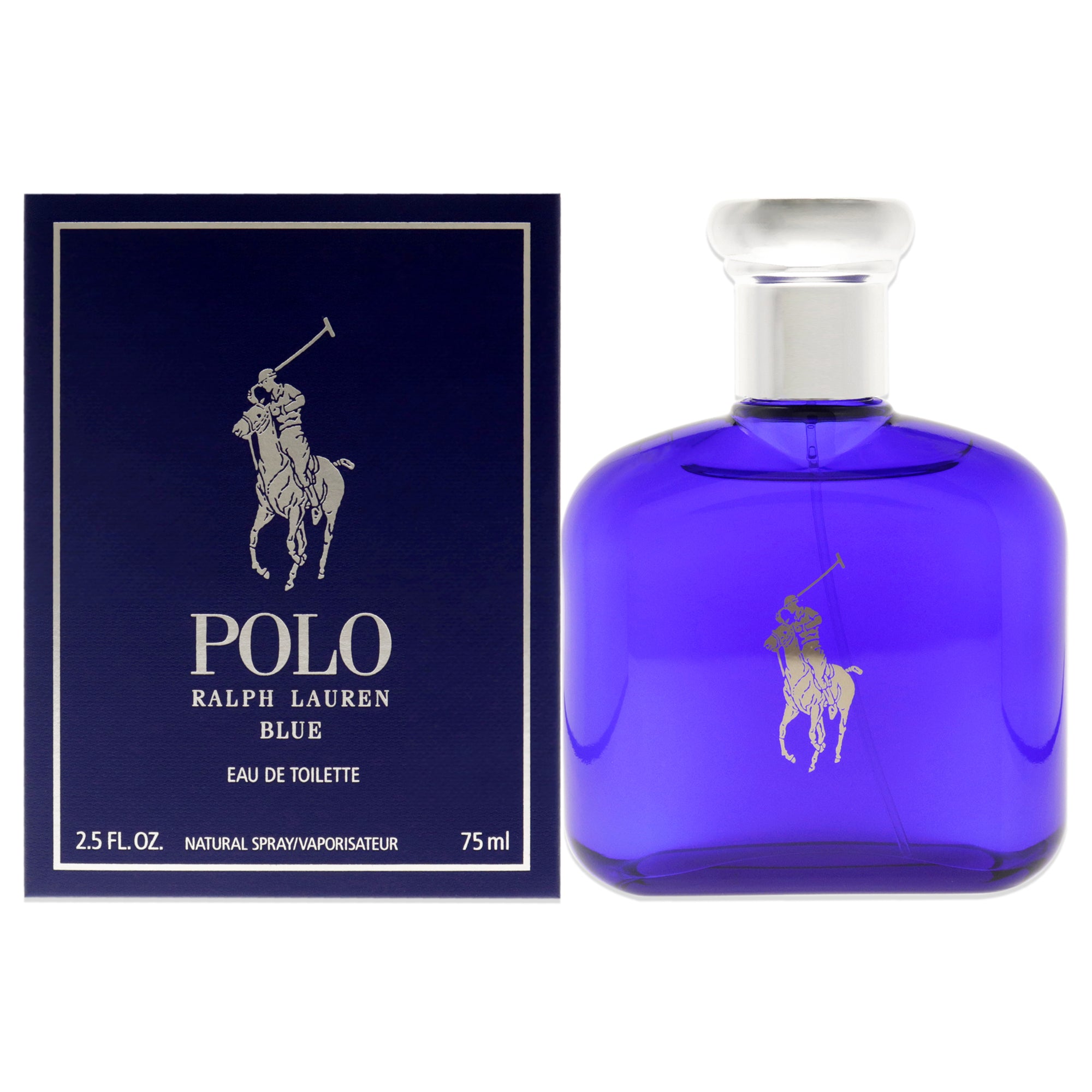Polo Blue by Ralph Lauren for Men - 2.5 oz EDT Spray