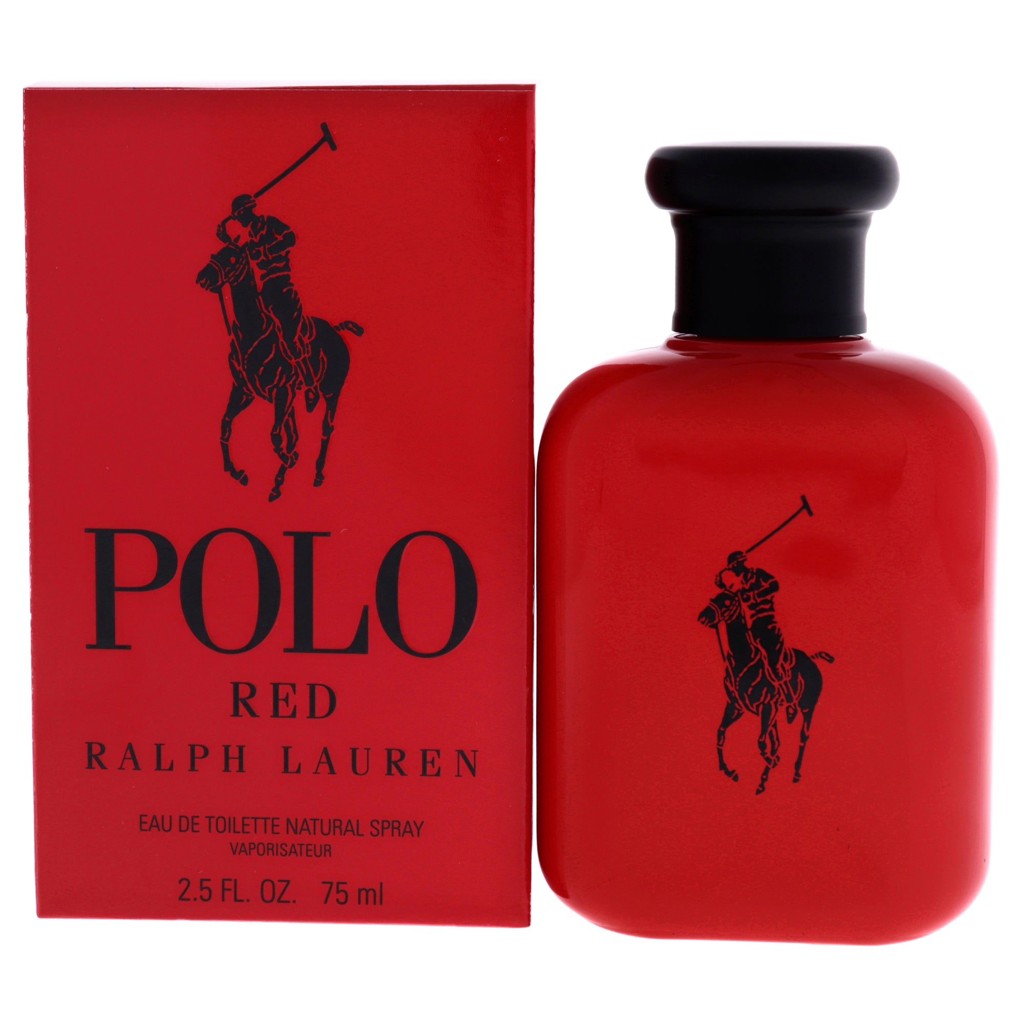 Polo Red by Ralph Lauren for Men - 2.5 oz EDT Spray (Refillable)