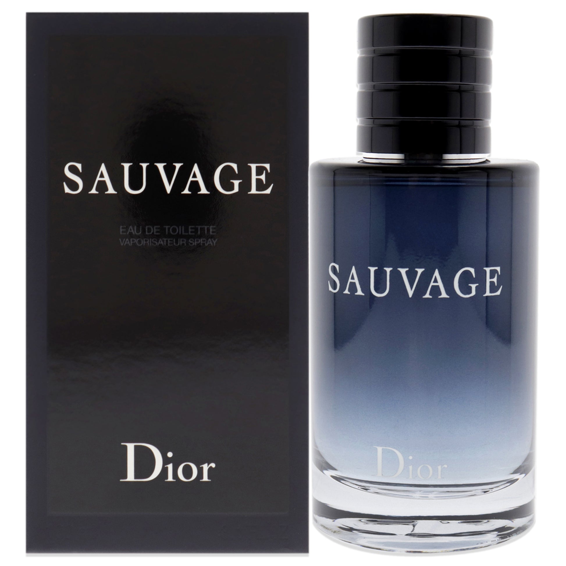 Sauvage by Christian Dior for Men - 3.4 oz EDT Spray (Refillable)