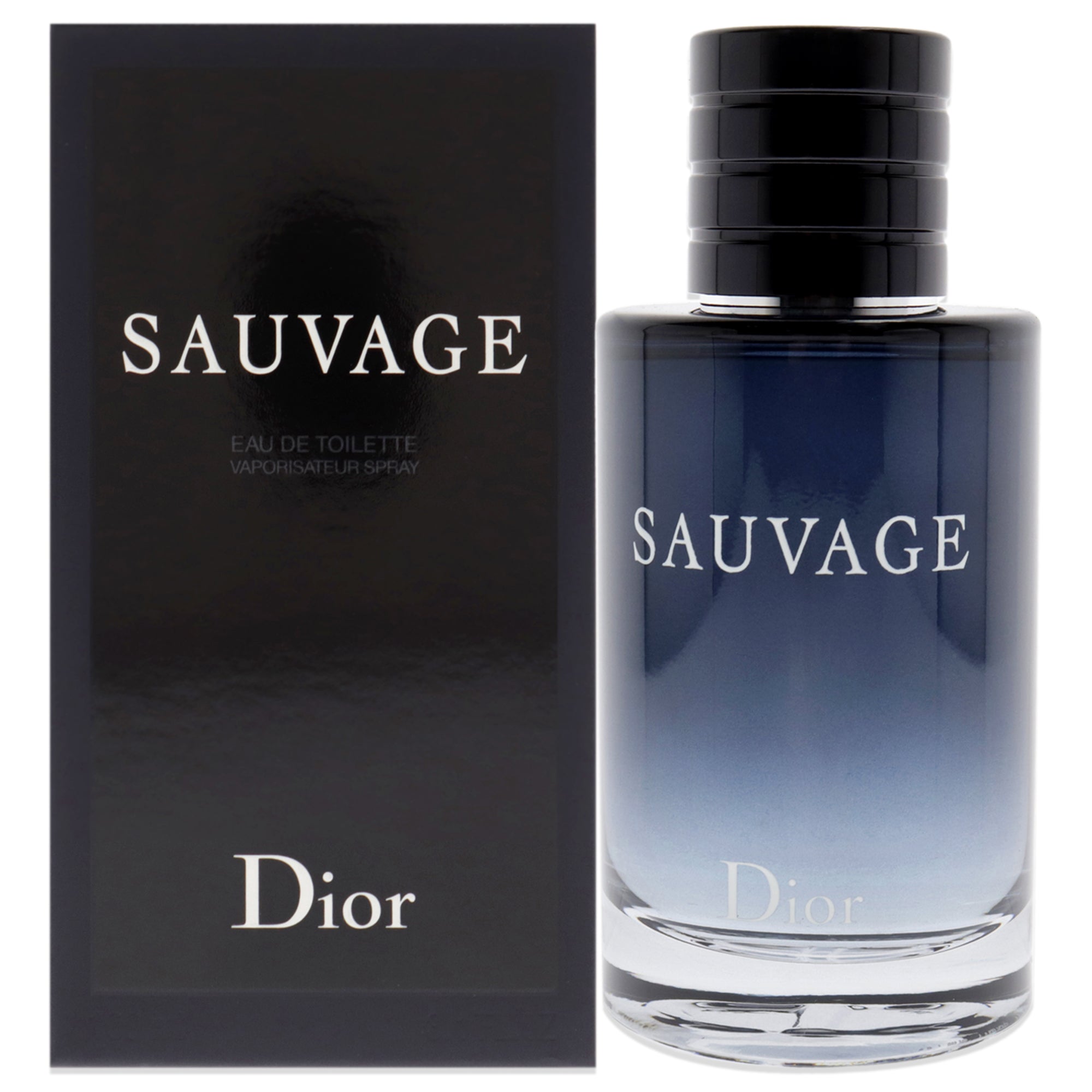 Sauvage by Christian Dior for Men - 3.4 oz EDT Spray (Refillable)