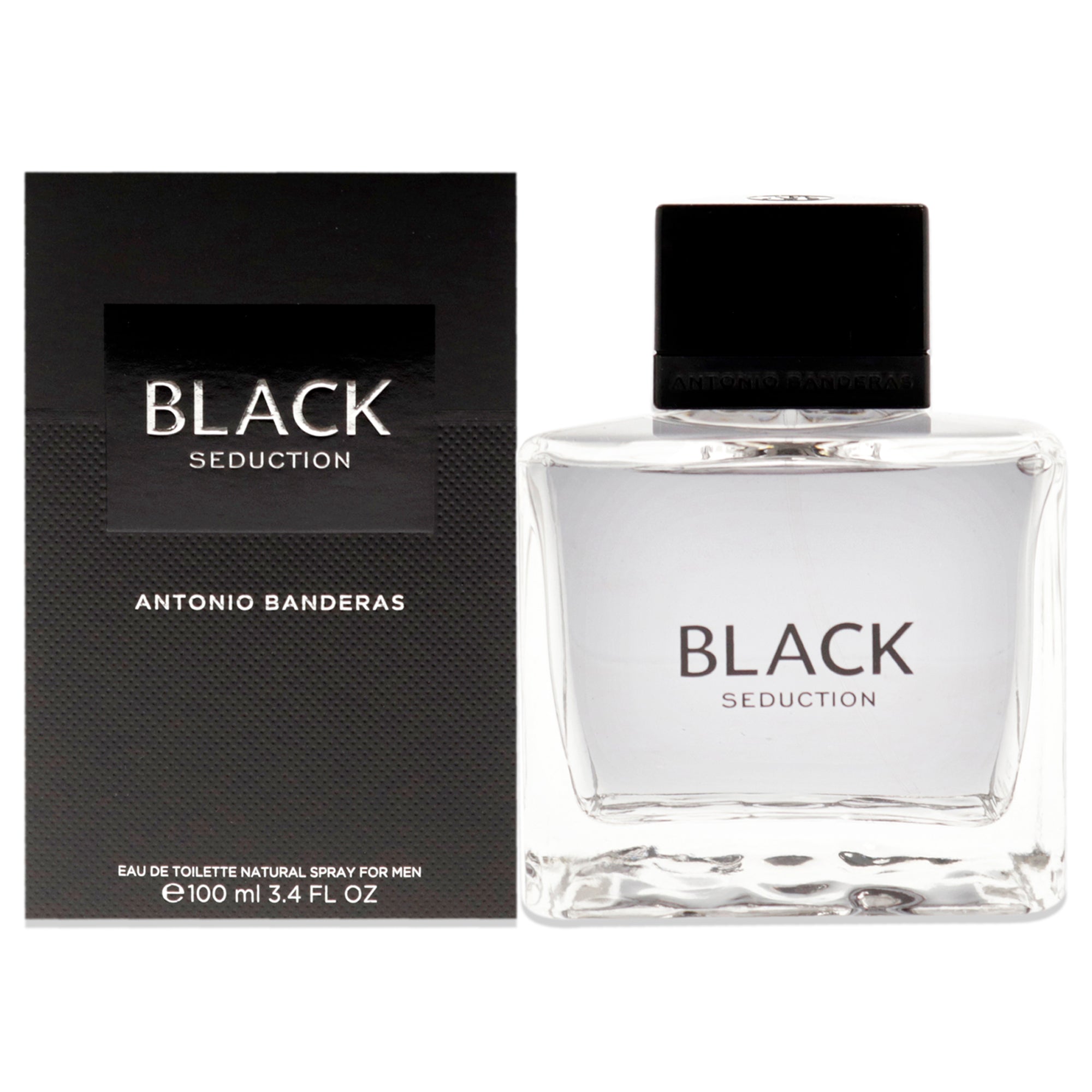 Black Seduction by Antonio Banderas for Men - 3.4 oz EDT Spray