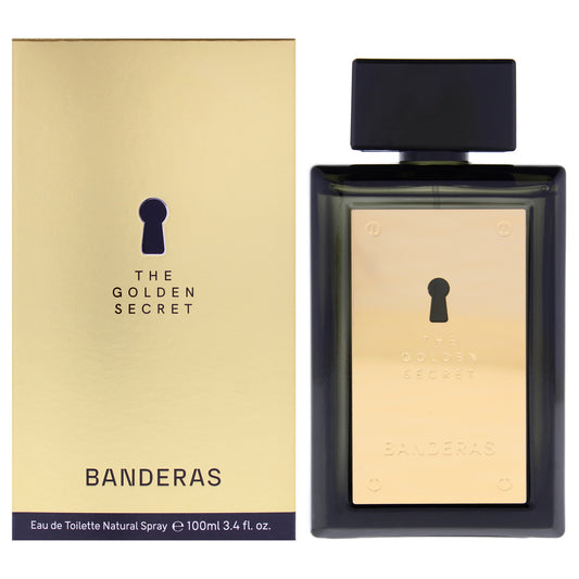 The Golden Secret by Antonio Banderas for Men - 3.4 oz EDT Spray