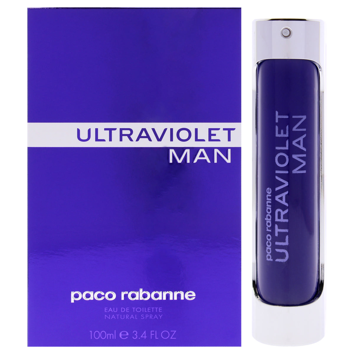 Ultraviolet by Paco Rabanne for Men - 3.4 oz EDT Spray