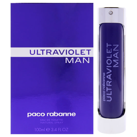 Ultraviolet by Paco Rabanne for Men - 3.4 oz EDT Spray