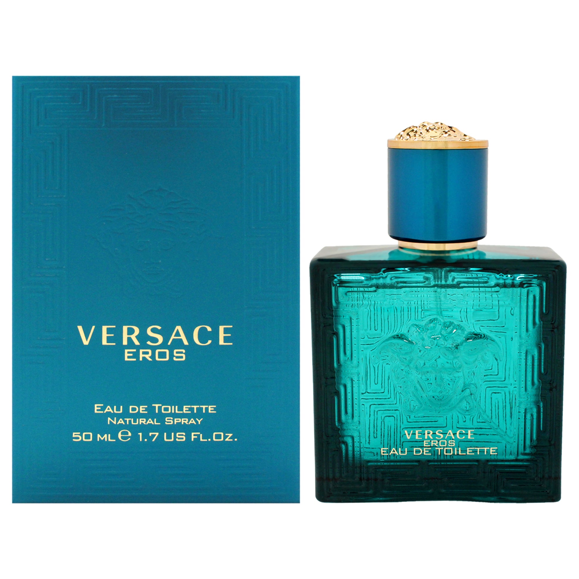 Versace Eros by Versace for Men - 1.7 oz EDT Spray