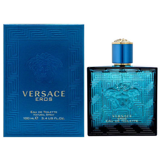 Versace Eros by Versace for Men - 3.4 oz EDT Spray