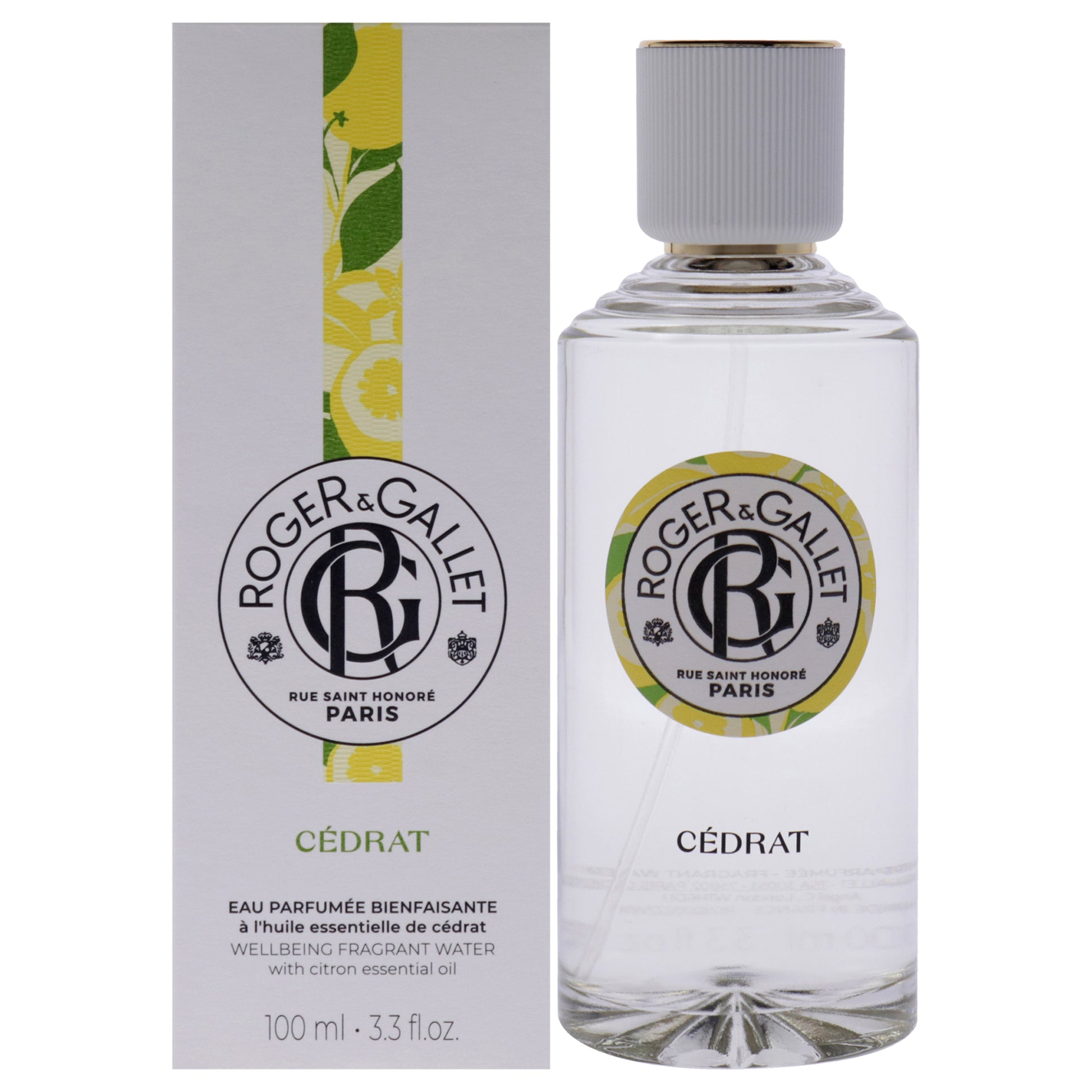 Citron by Roger & Gallet for Unisex - 3.3 oz Fragrant Water Spray