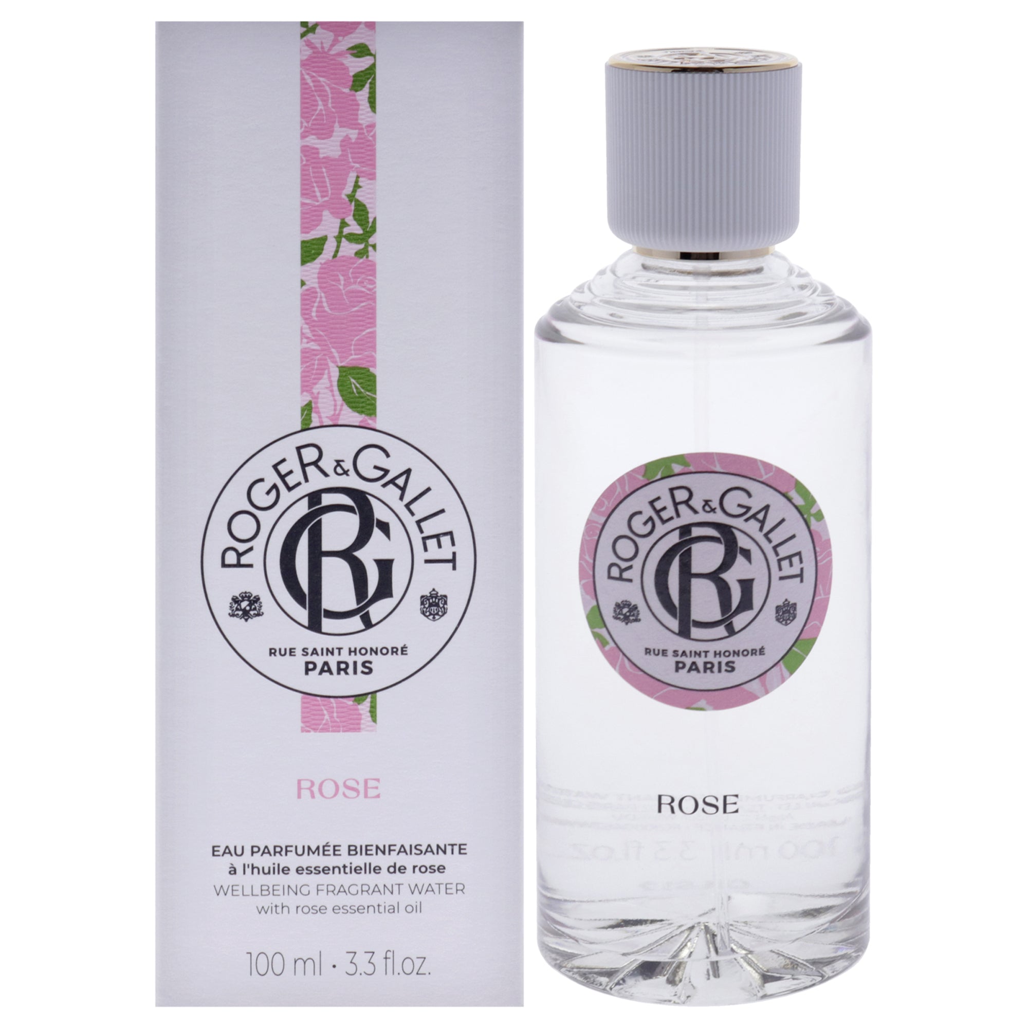 Rose by Roger & Gallet for Unisex - 3.3 oz Fragrant Water Spray