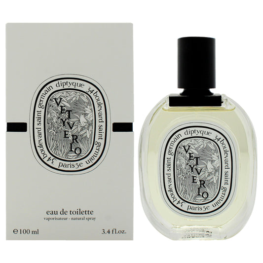Vetyverio by Diptyque for Unisex - 3.4 oz EDT Spray