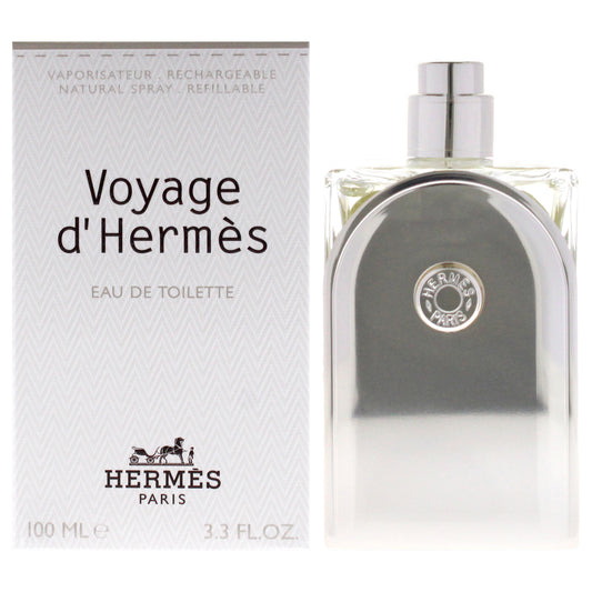 Voyage DHermes by Hermes for Unisex - 3.3 oz EDT Spray (Refillable)