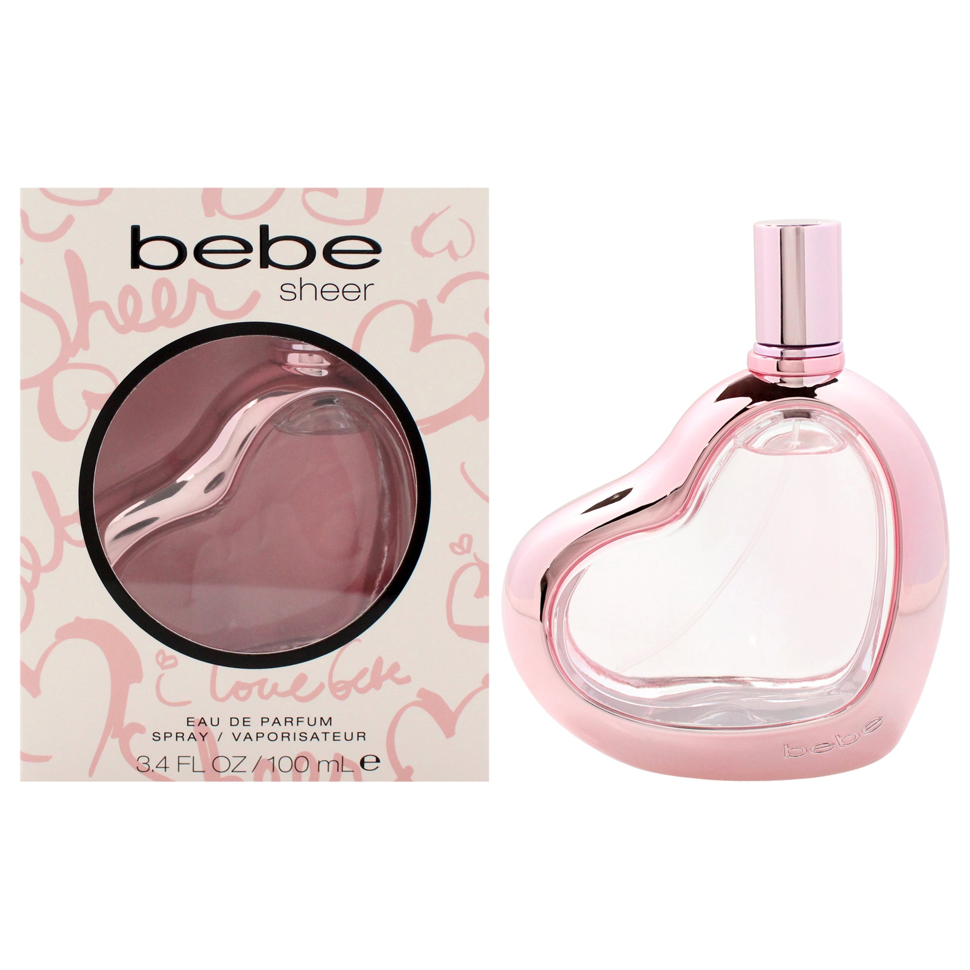 Bebe Sheer by Bebe for Women - 3.4 oz EDP Spray