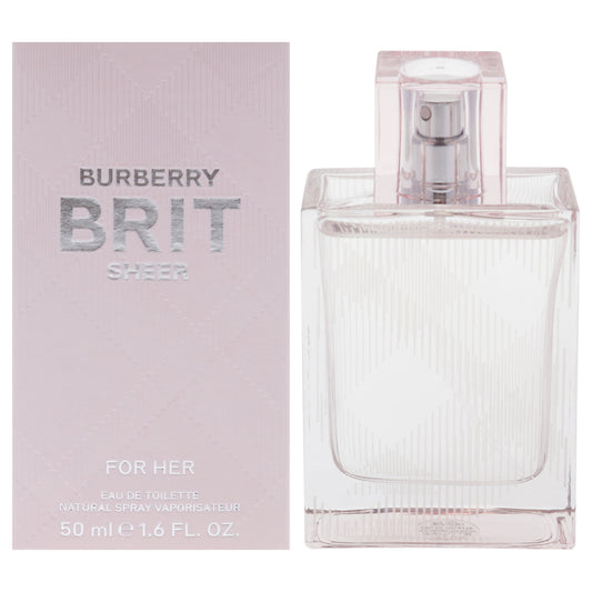 Burberry Brit Sheer 1.6 oz EDT Spray