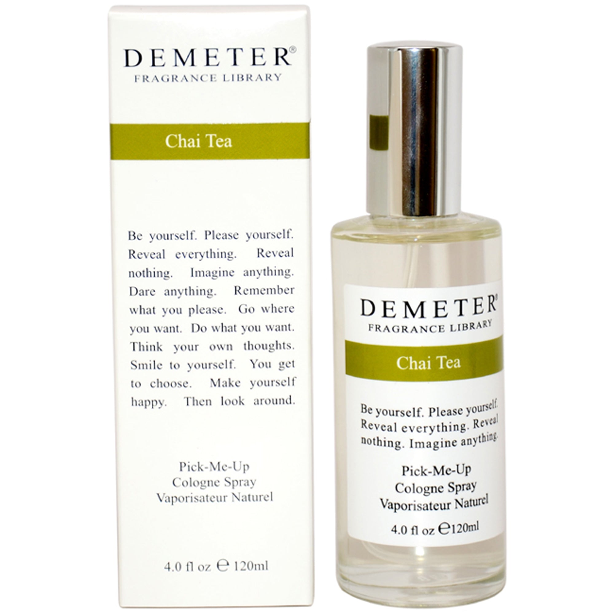 Chai Tea by Demeter for Women - 4 oz Cologne Spray