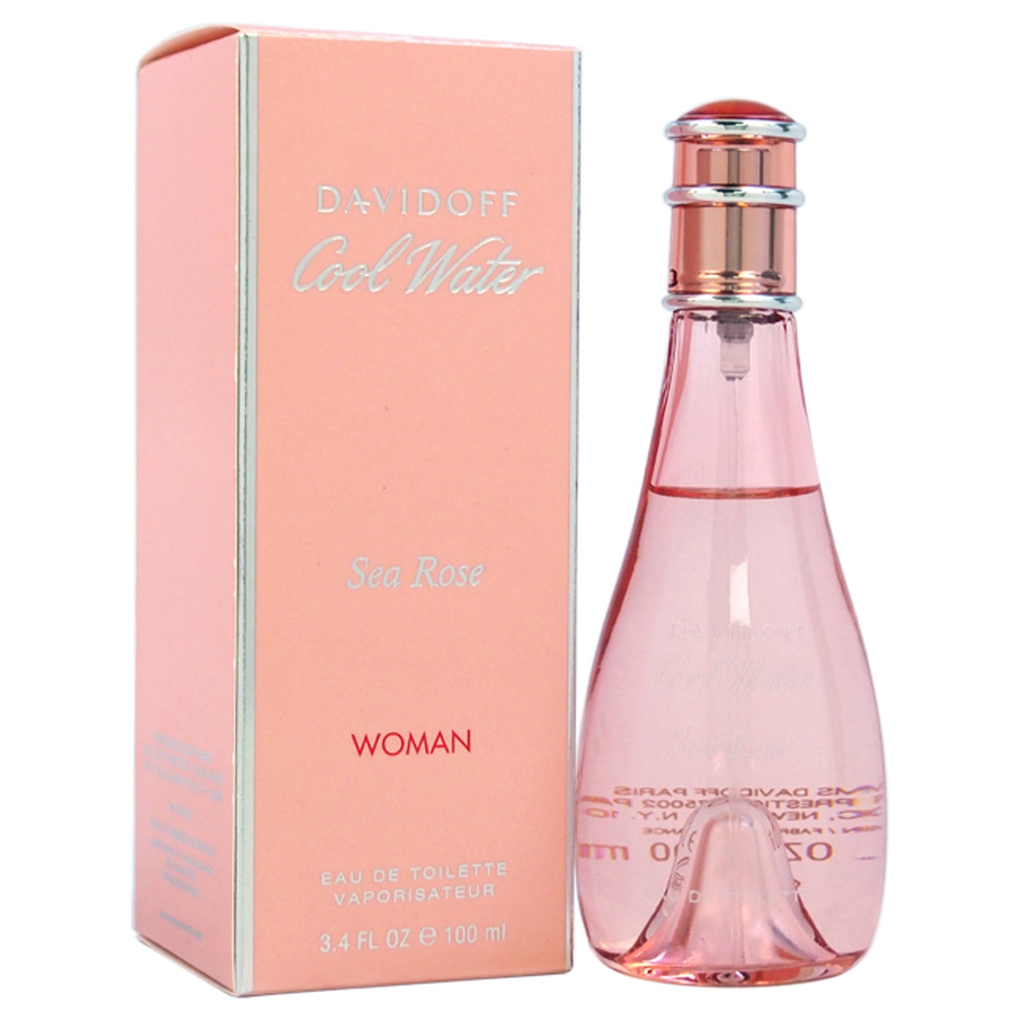 Cool Water Sea Rose by Davidoff for Women - 3.4 oz EDT Spray