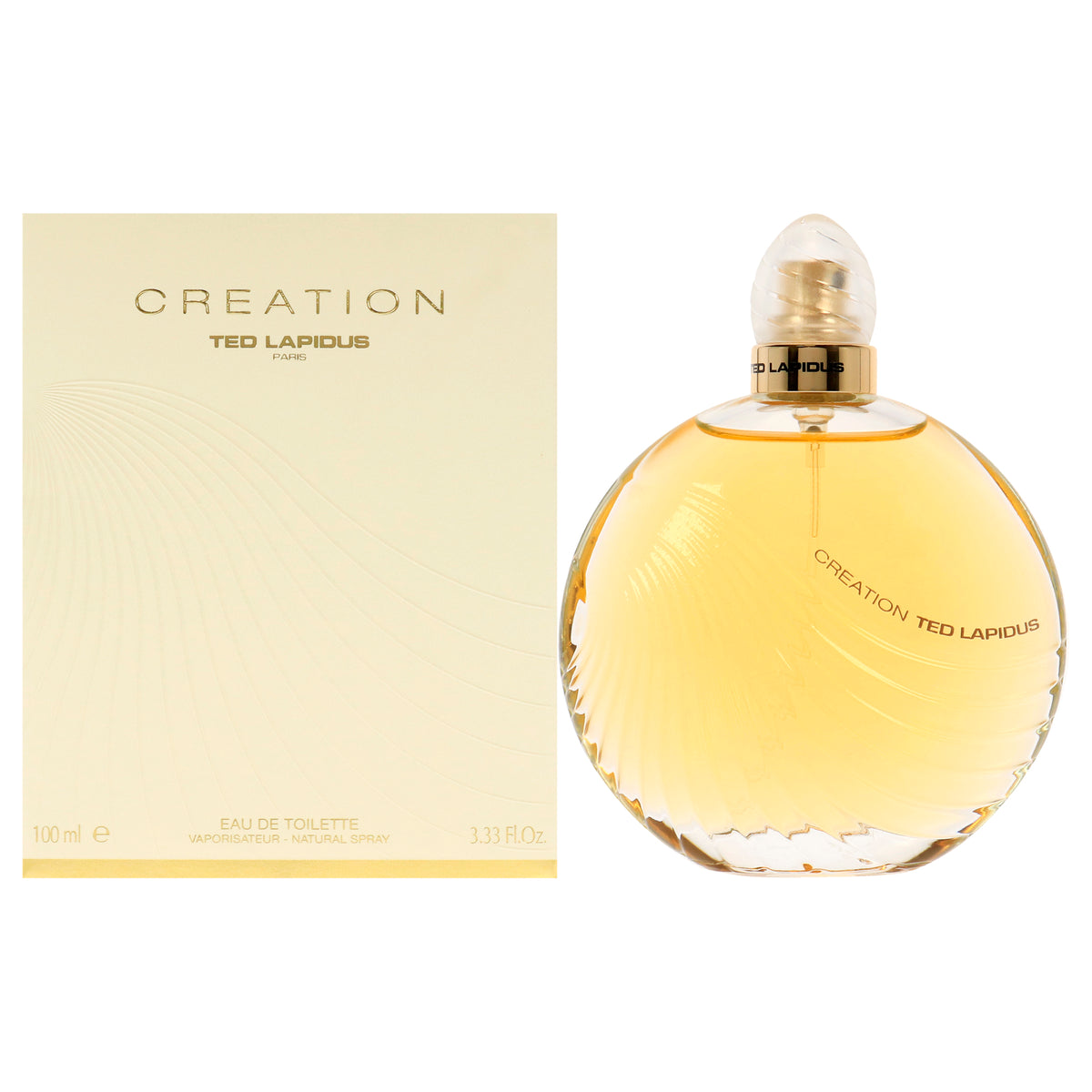 Creation by Ted Lapidus for Women - 3.3 oz EDT Spray