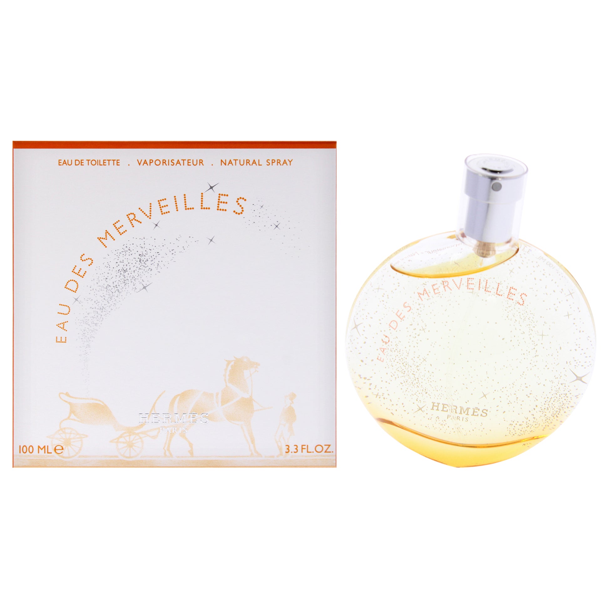 Eau Des Merveilles by Hermes for Women - 3.3 oz EDT Spray