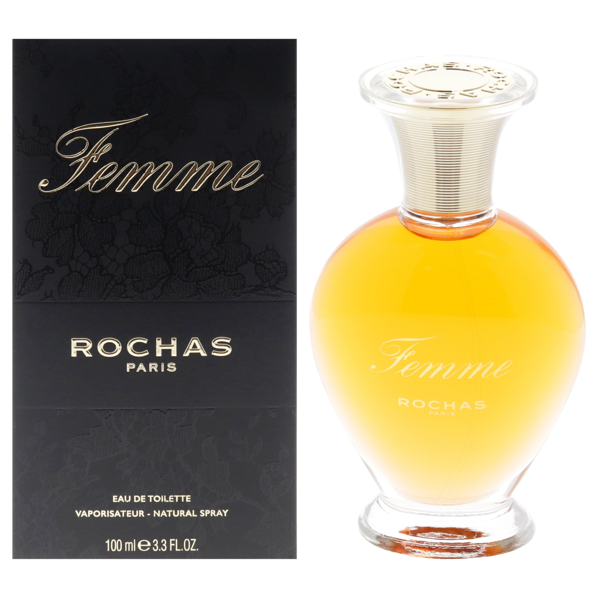 Femme Rochas by Rochas for Women - 3.3 oz EDT Spray