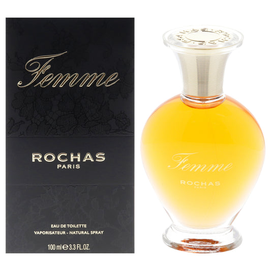 Femme Rochas by Rochas for Women - 3.3 oz EDT Spray