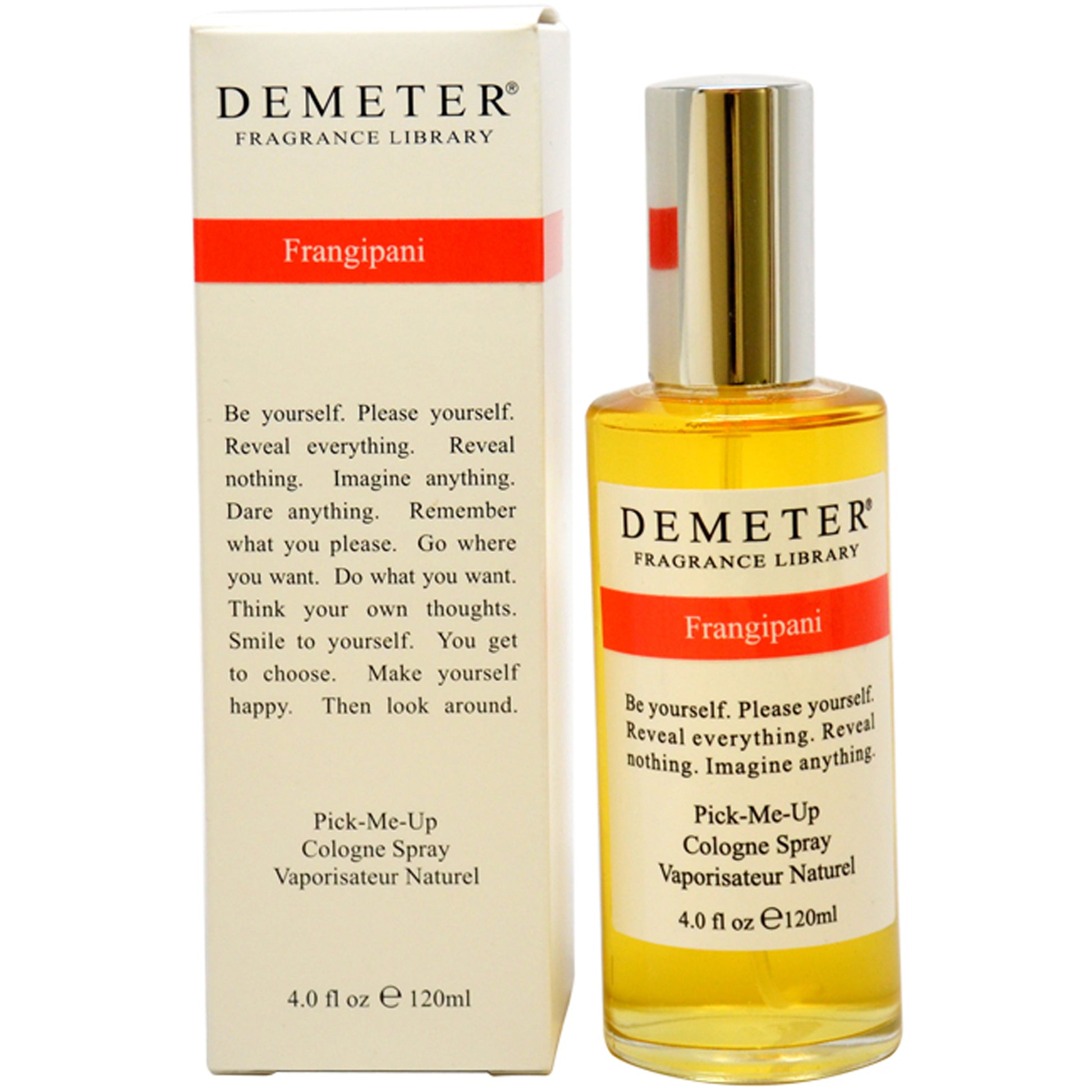 Frangipani by Demeter for Women - 4 oz Cologne Spray