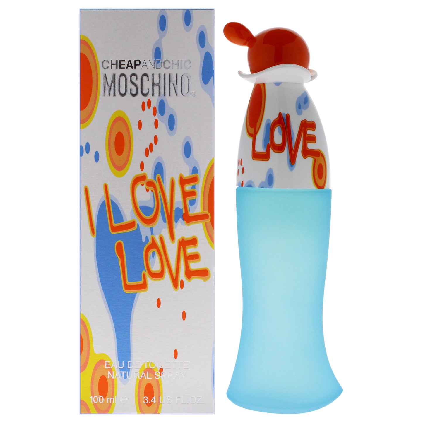 I Love Love Cheap And Chic by Moschino for Women - 3.4 oz EDT Spray